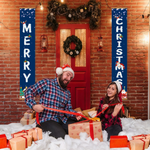 Load image into Gallery viewer, Merry Christmas Hanging Scroll Paint by Numbers Kit
