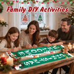 Load image into Gallery viewer, Merry Christmas Welcome Hanging Scroll Paint by Numbers Kit
