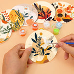 Load image into Gallery viewer, Modern Botanical Paint by Numbers Coasters
