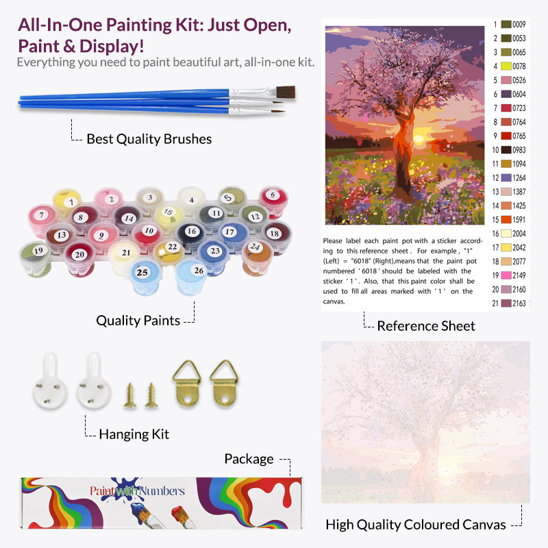 Mother Nature, Paint By Numbers