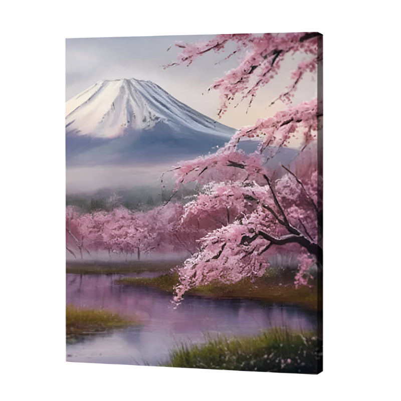 Mount Fuji Paint by Numbers