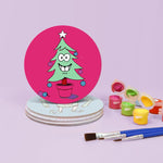 Load image into Gallery viewer, Quirky Christmas Characters Paint by Numbers Coasters
