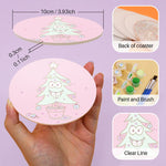 Load image into Gallery viewer, Quirky Christmas Characters Paint by Numbers Coasters

