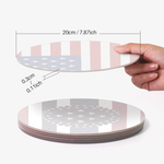 Load image into Gallery viewer, Red, White &amp; Blue 6-Piece Paint by Numbers Placemat
