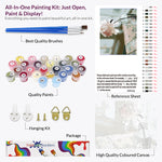 Load image into Gallery viewer, Rose In A Glass Bottle, Paint By Numbers
