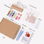 Load image into Gallery viewer, Santa’s Festive Candy Sack LED Paint by Numbers
