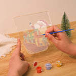 Load image into Gallery viewer, Santa’s Gift Sleigh LED Paint by Numbers
