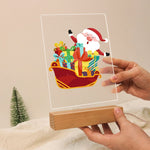 Load image into Gallery viewer, Santa’s Gift Sleigh LED Paint by Numbers
