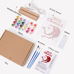 Load image into Gallery viewer, Santa’s Merry Gift Delivery LED Paint by Numbers
