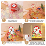 Load image into Gallery viewer, Santa’s Merry Winter Friends LED Paint by Numbers
