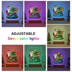 Load image into Gallery viewer, Santa and Reindeer Festive Tree LED Paint by Numbers
