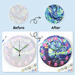 Load image into Gallery viewer, Starry Night Lighthouse Paint by Numbers Clock Kit
