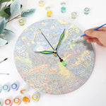 Load image into Gallery viewer, Starry Night Paint by Numbers Clock
