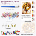 Load image into Gallery viewer, Sunflower Burst Paint by Numbers
