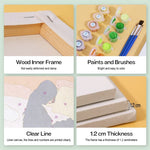 Load image into Gallery viewer, Sunset Love Mini Paint by Numbers

