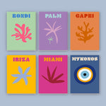 Load image into Gallery viewer, Tropical Destinations Mini Paint by Numbers
