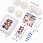 Load image into Gallery viewer, Vibrant Birdlife Paint by Numbers Coasters
