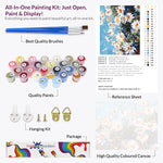 Load image into Gallery viewer, White Daisies, Paint by Numbers

