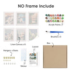 Load image into Gallery viewer, World Architecture Mini Paint by Numbers
