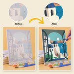 Load image into Gallery viewer, World Architecture Mini Paint by Numbers
