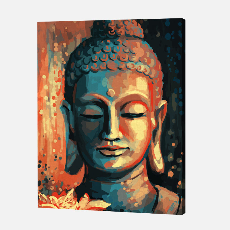 Serene Buddha Paint by Numbers