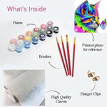 Load image into Gallery viewer, Rainbow Whiskers Paint by Numbers
