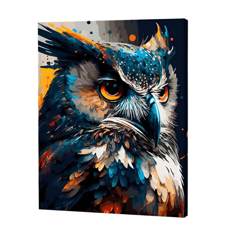Majestic Owl Paint by Numbers
