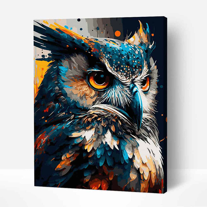 Majestic Owl Paint by Numbers