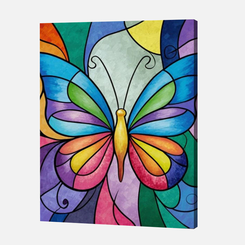 Radiant Wings Paint by Numbers