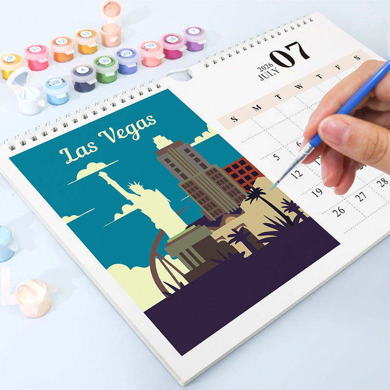 Paint with Numbers Calendar