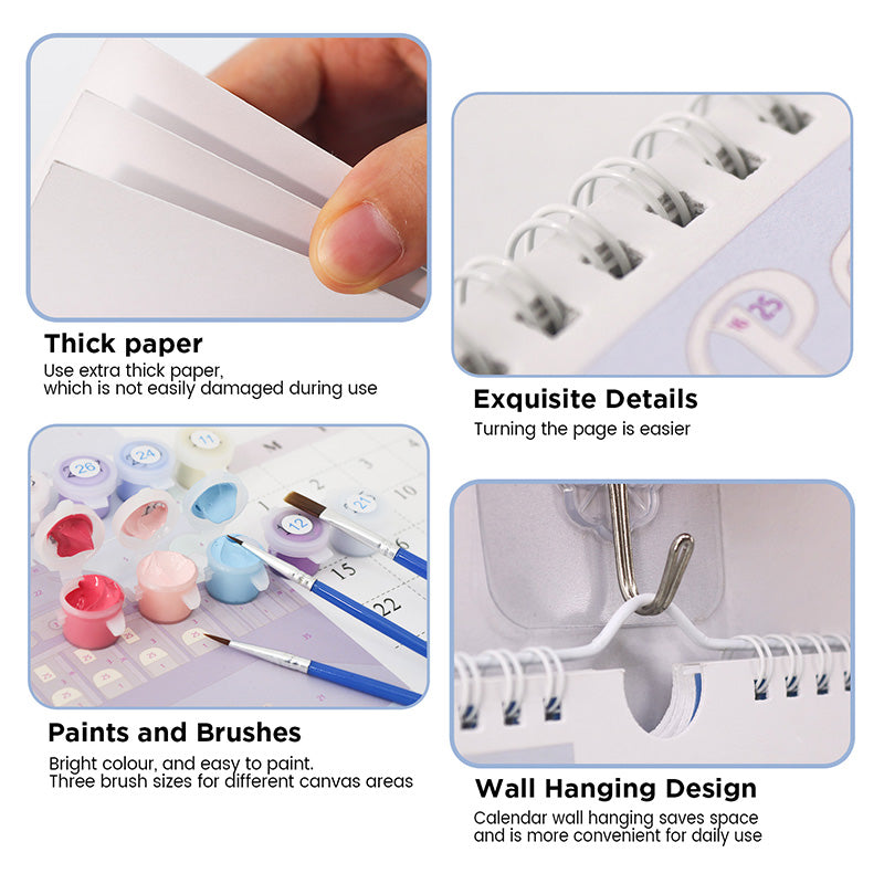 Paint with Numbers Calendar