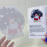 Load and play video in Gallery viewer, Santa’s Christmas Snow Globe LED Paint by Numbers
