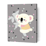 Load image into Gallery viewer, Cute Bear Paint by Numbers
