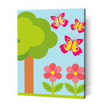 Load image into Gallery viewer,  Flowers &amp; Butterflies Paint by Numbers
