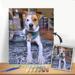 Load image into Gallery viewer, dog custom paint by number
