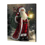 Load image into Gallery viewer, Santa In the Forest, Paint with Diamonds

