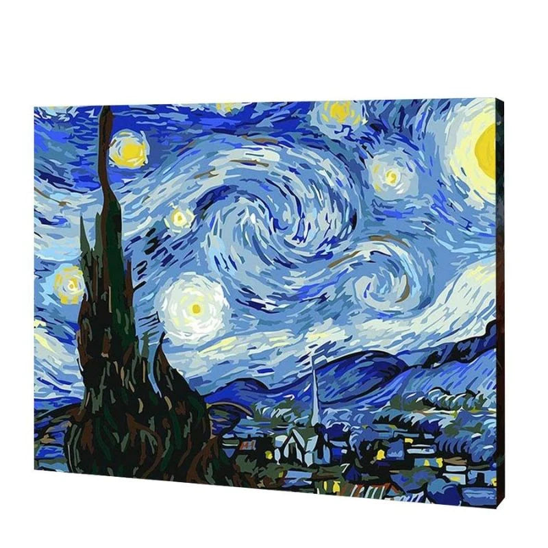 Starry Night, Paint By Numbers