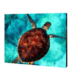 Load image into Gallery viewer, Swimming Sea Turtle, Paint By Numbers
