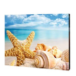 Load image into Gallery viewer, Sandy Shells, Paint with Diamonds
