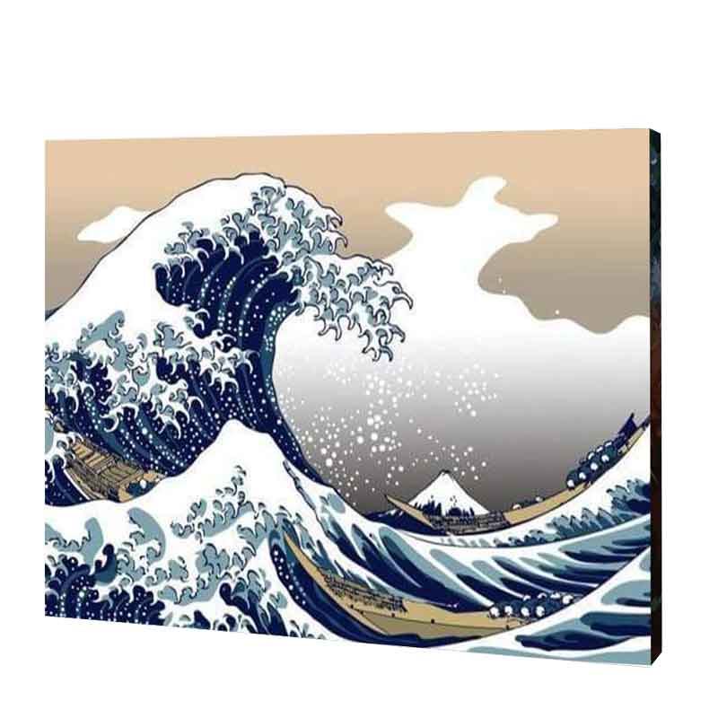 The Great Wave, Paint with Diamonds